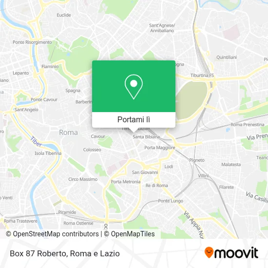 Mappa Box 87 Roberto