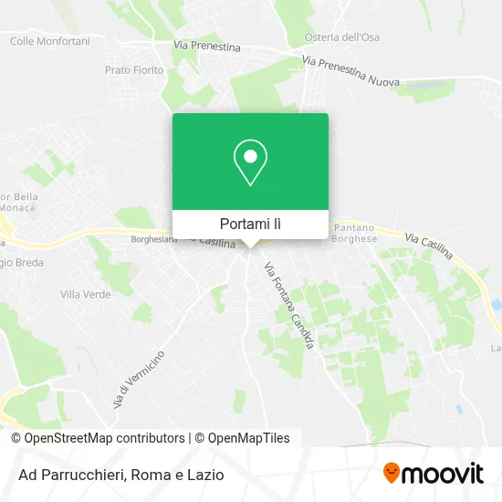 Mappa Ad Parrucchieri