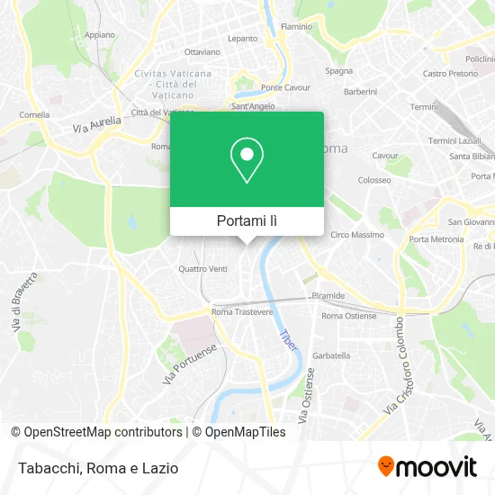 Mappa Tabacchi