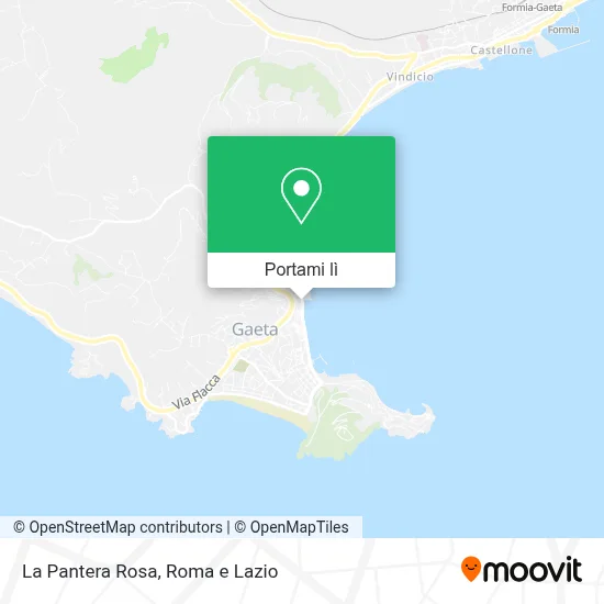 Mappa La Pantera Rosa