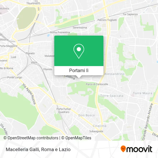 Mappa Macelleria Galli