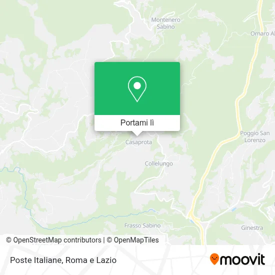 Mappa Poste Italiane