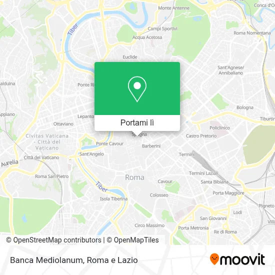 Mappa Banca Mediolanum