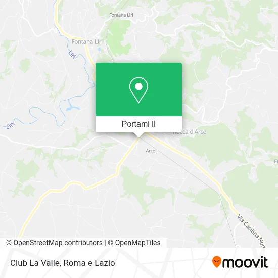Mappa Club La Valle