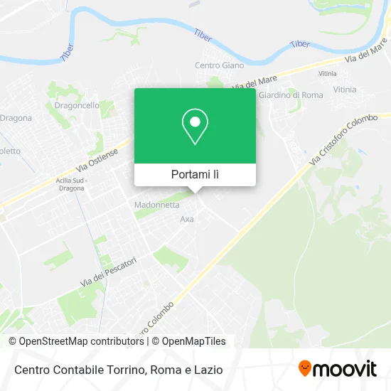 Mappa Centro Contabile Torrino