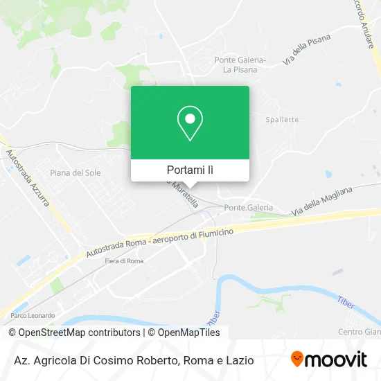 Mappa Az. Agricola Di Cosimo Roberto