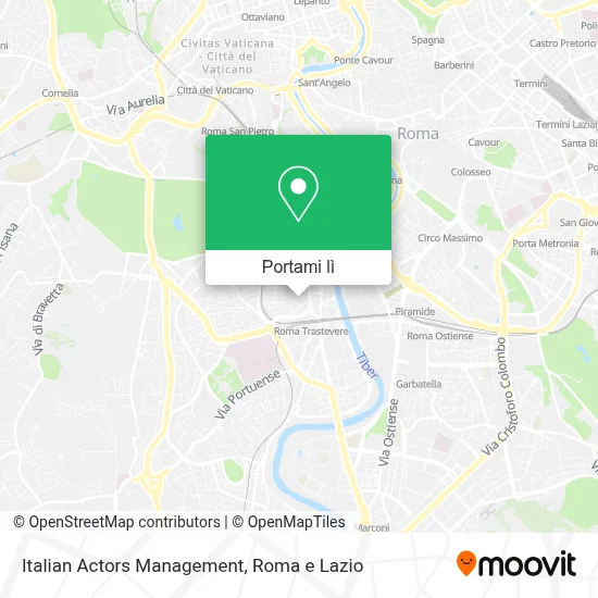 Mappa Italian Actors Management
