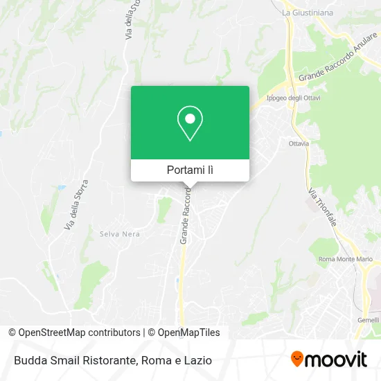 Mappa Budda Smail Ristorante