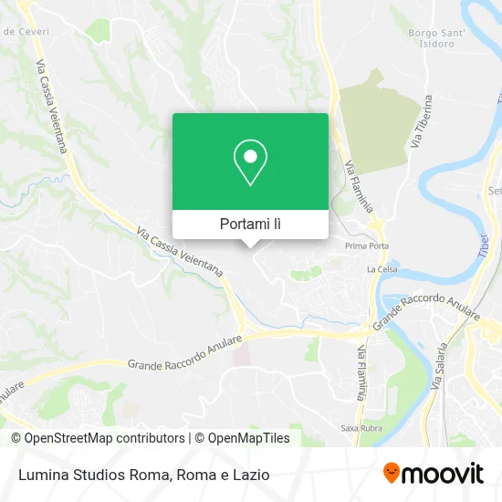 Mappa Lumina Studios Roma