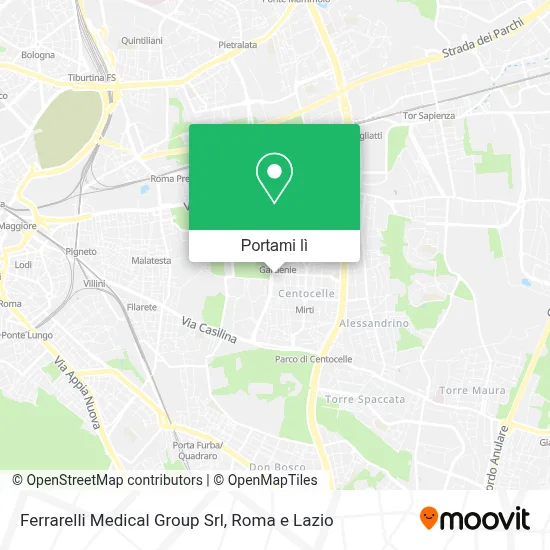 Mappa Ferrarelli Medical Group Srl