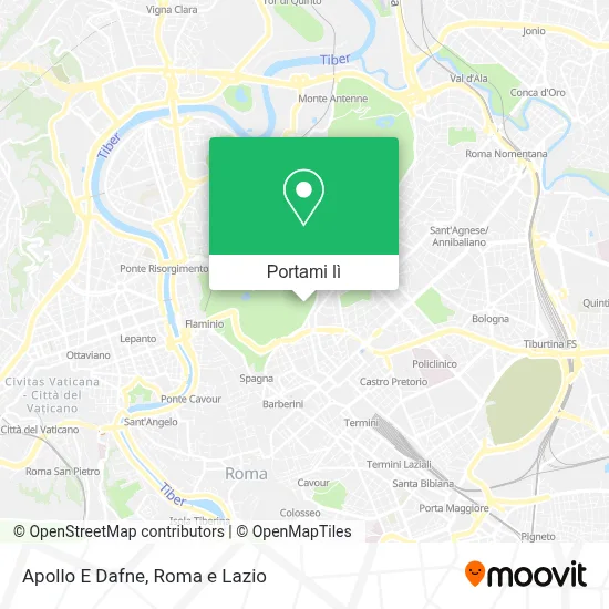 Mappa Apollo E Dafne