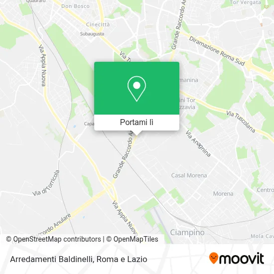 Mappa Arredamenti Baldinelli