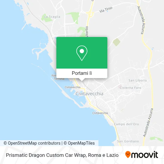 Mappa Prismatic Dragon Custom Car Wrap