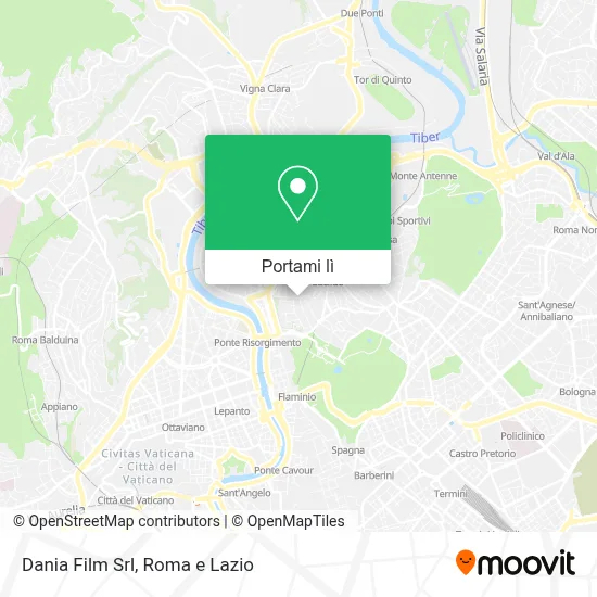 Mappa Dania Film Srl