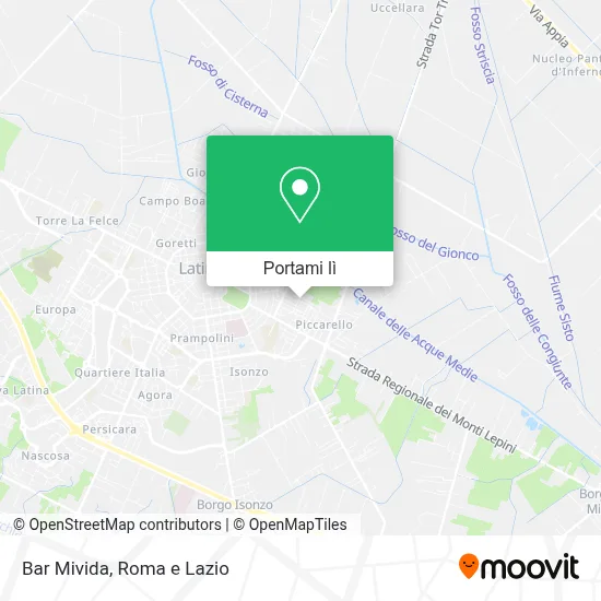 Mappa Bar Mivida