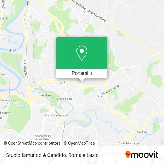 Mappa Studio Iamundo & Candido