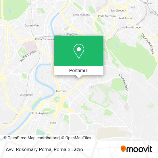 Mappa Avv. Rosemary Perna