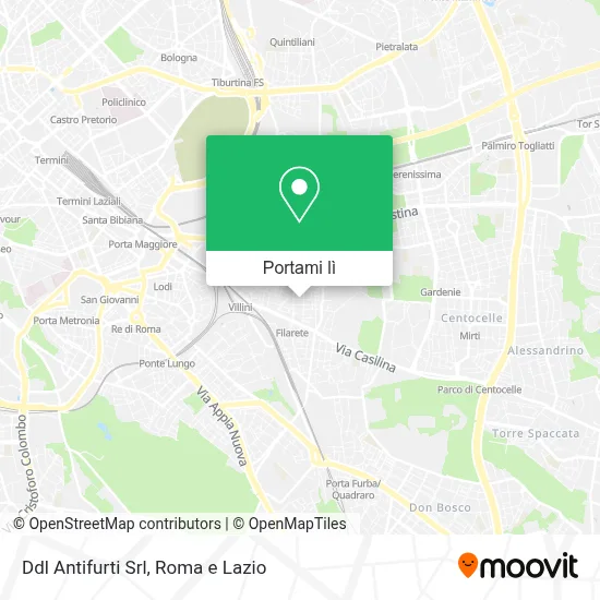 Mappa Ddl Antifurti Srl