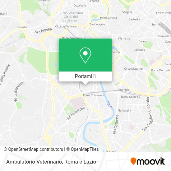 Mappa Ambulatorio Veterinario