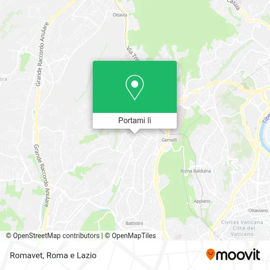 Mappa Romavet