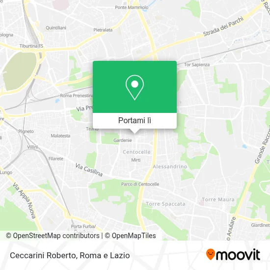 Mappa Ceccarini Roberto