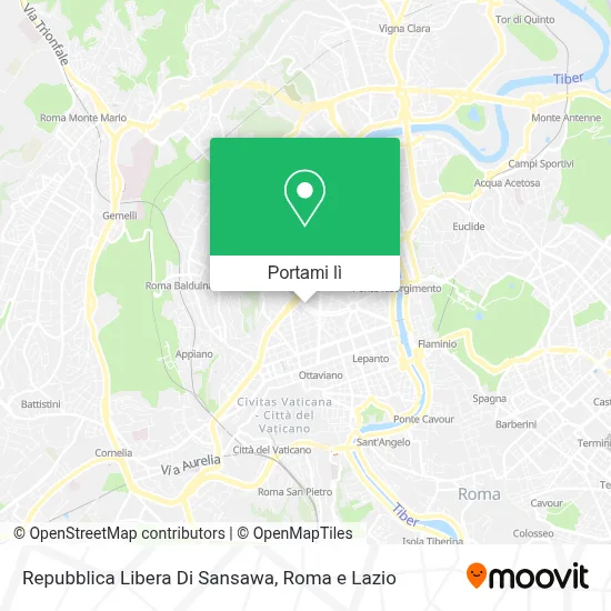 Mappa Repubblica Libera Di Sansawa