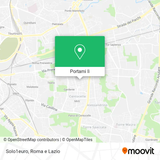 Mappa Solo1euro