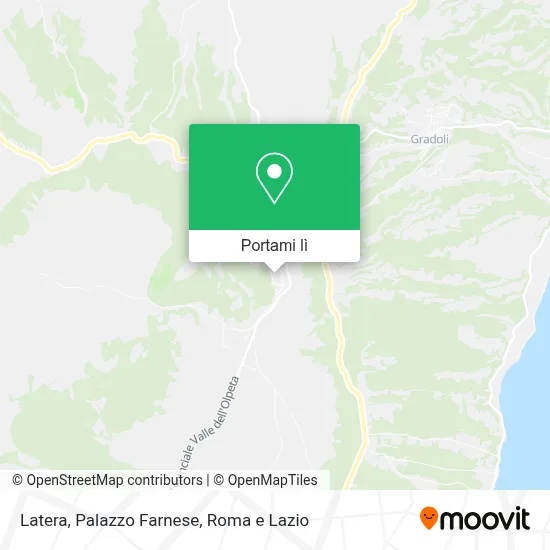 Mappa Latera, Palazzo Farnese