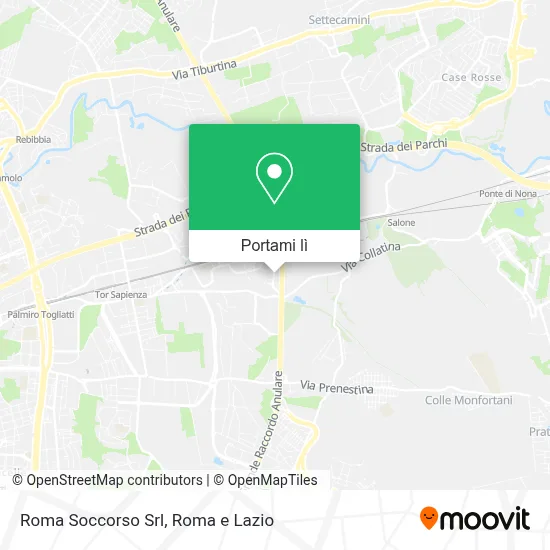 Mappa Roma Soccorso Srl