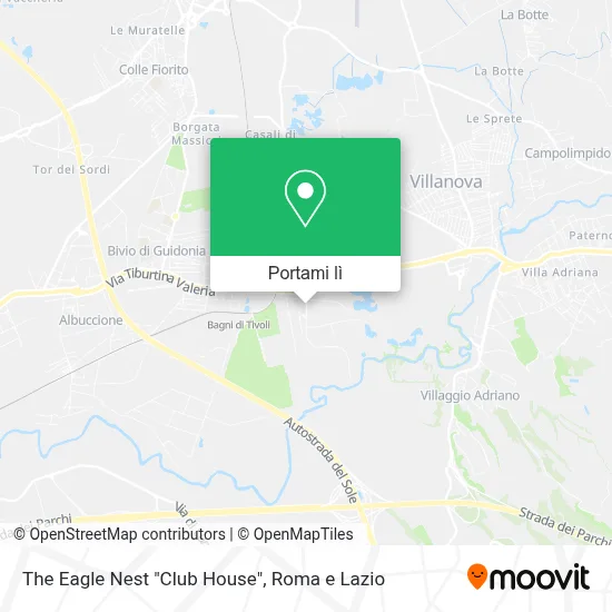 Mappa The Eagle Nest "Club House"