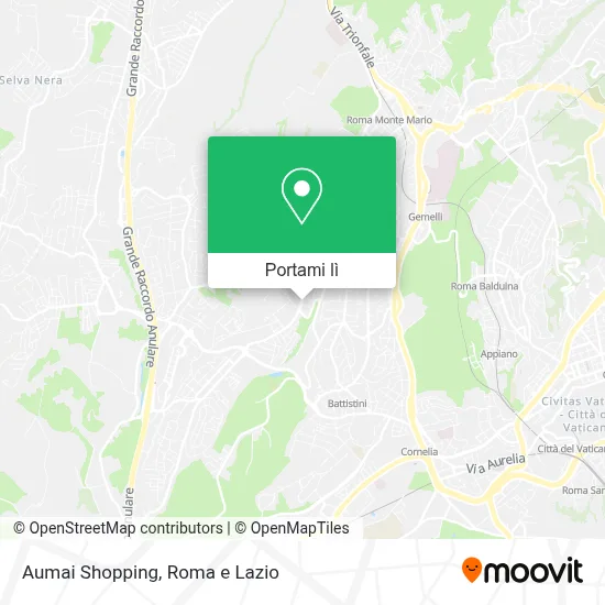 Mappa Aumai Shopping