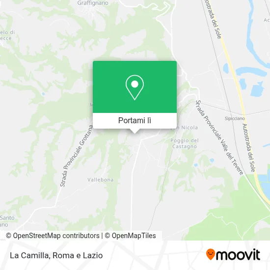 Mappa La Camilla