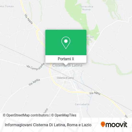 Mappa Informagiovani Cisterna Di Latina