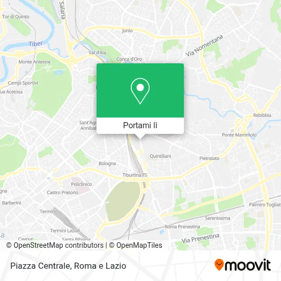 Mappa Piazza Centrale