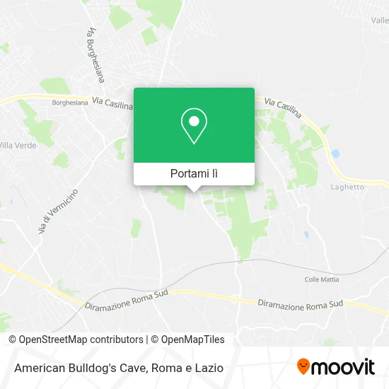 Mappa American Bulldog's Cave