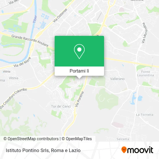 Mappa Istituto Pontino Srls