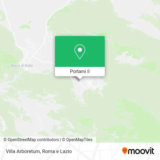 Mappa Villa Arboretum