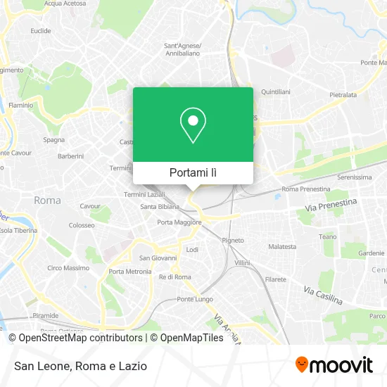 Mappa San Leone