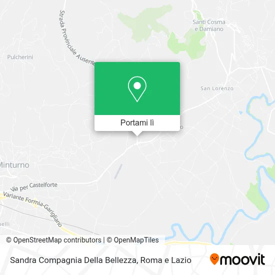 Mappa Sandra Compagnia Della Bellezza