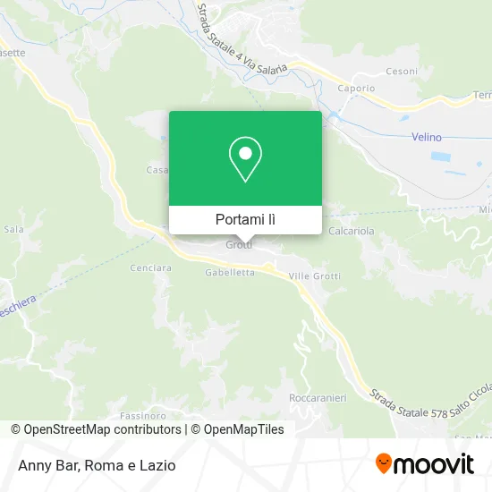 Mappa Anny Bar