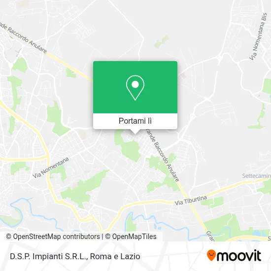 Mappa D.S.P. Impianti S.R.L.
