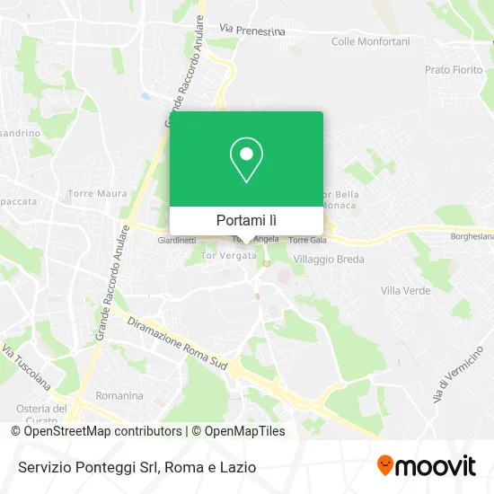 Mappa Servizio Ponteggi Srl