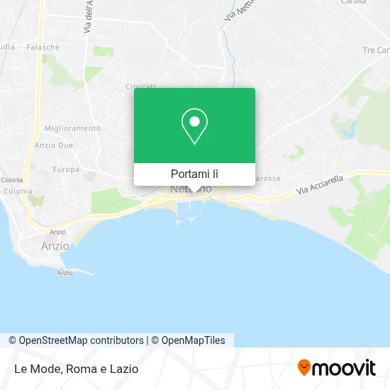 Mappa Le Mode