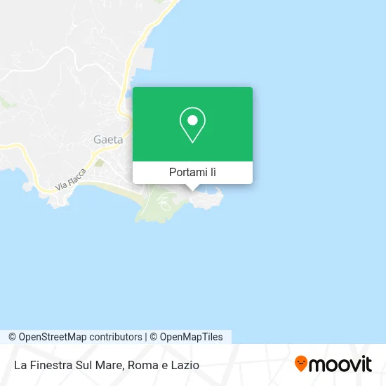 Mappa La Finestra Sul Mare