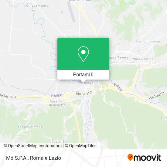 Mappa Md S.P.A.
