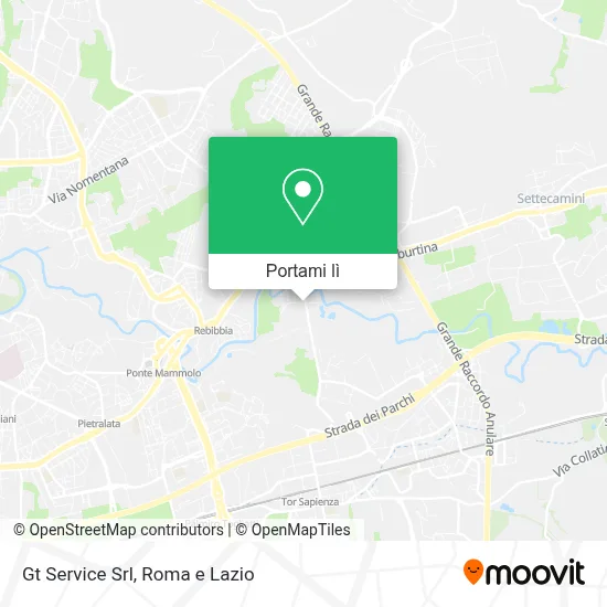 Mappa Gt Service Srl