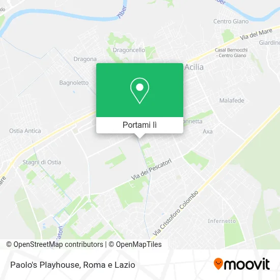 Mappa Paolo's Playhouse