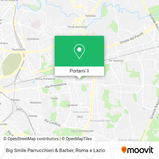 Mappa Big Smile Parrucchieri & Barber
