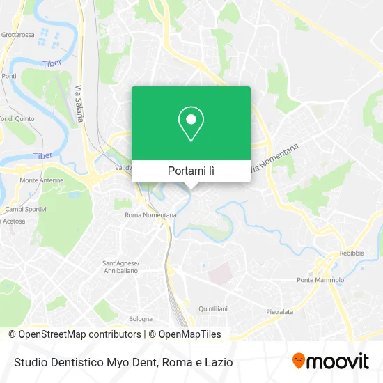 Mappa Studio Dentistico Myo Dent