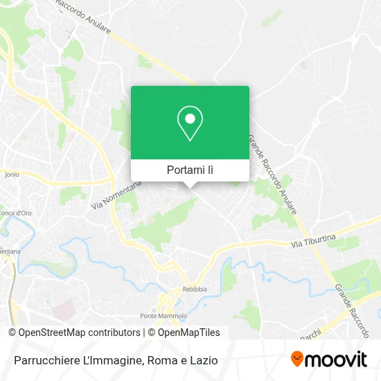 Mappa Parrucchiere L'Immagine